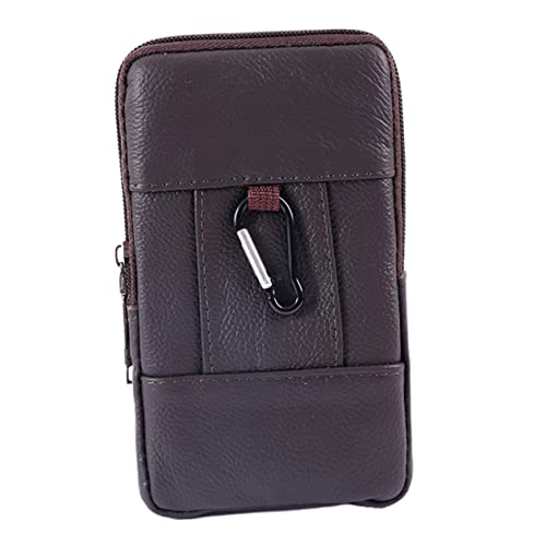 LIFKOME 1 STK Handytasche Herren Leather Wallet for Men wasserschutzhülle Handy Freizeittasche für Männer modische Bauchtasche gürteltasche Geldbörse universelle Businesstasche Mode Mann von LIFKOME