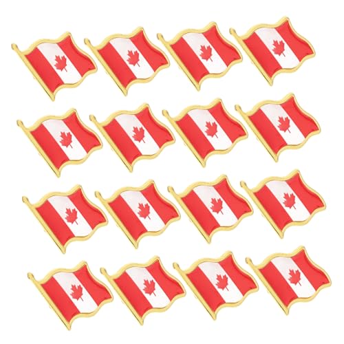 LIFKOME 1 Satz Flagge Brosche Dekorative Anstecknadel Für Männer Und Frauen Abzeichen Für Kleidung Und Reisen 25 Stück von LIFKOME