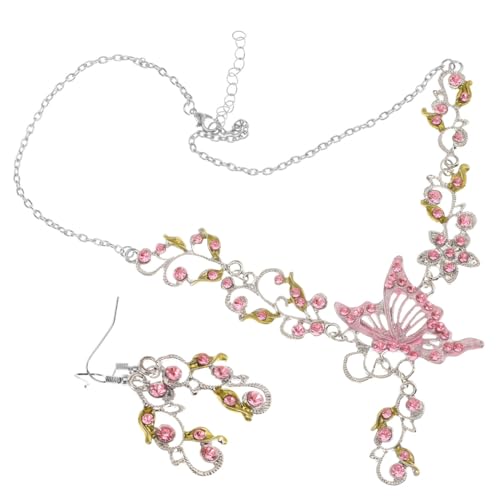 LIFKOME 1 Satz Halskette Ohrring-Set ohrringe elegant valantines present earloop ohrschellen Frauen Strass Ohrring Strass Halskette Schmuck Halskette mit Strasssteinen für Damen Legierung LIFKOME 1 Satz Halskette Ohrring-Set ohrringe elegant valantines present earloop ohrschellen Frauen Strass Ohrring Strass Halskette Schmuck Halskette mit Strasssteinen für Damen Legierung von LIFKOME