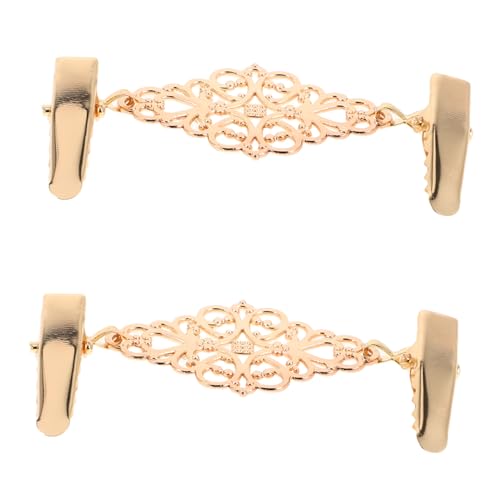 LIFKOME 1 Satz Vintage Cardigan Clips Für Damen Retro Schalclips Kleidungsaccessoires Vielseitige Verwendung Für Pullover Schals Und Kleider 2 Stück von LIFKOME