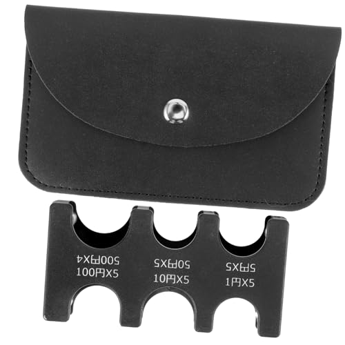 LIFKOME Münzgeldbörse Für Damen Kleiner Münzhalter Mit Knopfverschluss Zum Aufbewahren Von Münzen Schlüsseln Und Lippenstift Kompakt Und Leicht Für Reisen Und Alltag von LIFKOME