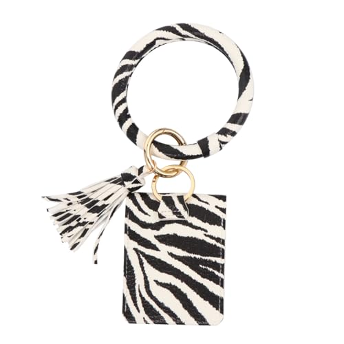 LIFKOME 1stück Handgelenk Schlüsselanhänger Mit Pu-münzbeutel Modisches Armband Mit Quaste Und Abnehmbarem Für Und Mädchen von LIFKOME