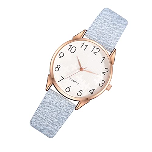 LIFKOME 1stück Damen Armbanduhr Mit Pu-Lederband Quarzuhr Langlebig Und Für Schule Und Alltag Stilvolles Design Für von LIFKOME