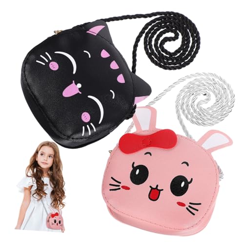 LIFKOME 1stücke Kleiner Mädchen Geldbörse Mit Hasenohr Süße Mädchen Schultertasche Multifunktionale Umhängetasche Für Münzen Schlüssel Und Handy Im Alter Von Jahren von LIFKOME