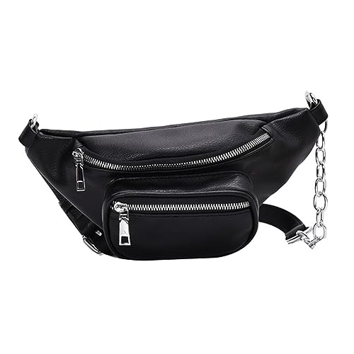 LIFKOME 1stück Pu Gürteltasche Für Damen Verstellbare Bauchtasche Mit Doppeltem Fach Umhängetasche Für Outdoor-aktivitäten Stark Und Langlebig von LIFKOME