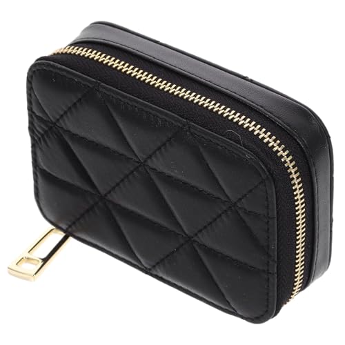 LIFKOME 1 Stück Kosmetiktasche für Damen mit Spiegel Schwarzer Make Up Organizer für Reisen Praktischer Lippenstift und Schmuckhalter für Camping und Partys von LIFKOME