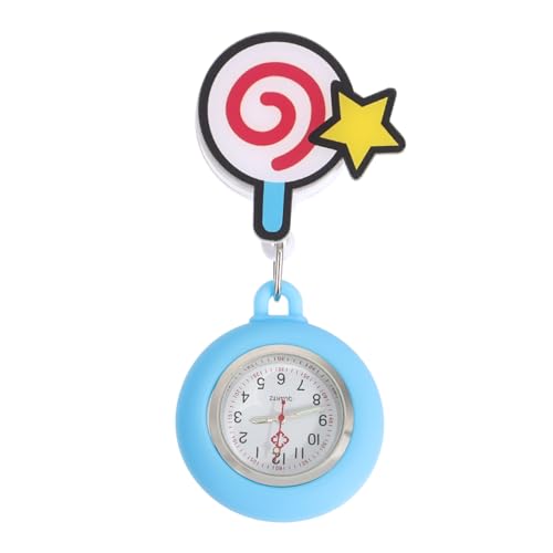 LIFKOME 1stück Professionelle Dehnbare Krankenschwester Taschenuhr Mit Cartoon-Design Praktische Fob Uhr Für Pflegekräfte Und Ärzte Zeitmessung Für Arbeitsalltag von LIFKOME