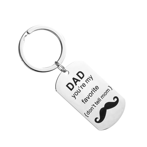 LIFKOME 1stück Schlüsselanhänger Für Vatertag Dad Personalisiertes Für Papa Geburtstagsgeschenk von LIFKOME