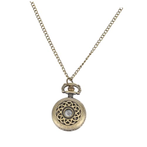 LIFKOME Retro-taschenuhr Leicht Tragbar Hohl Mit Kette Kompakt Design Uhrzeit Ablesen von LIFKOME