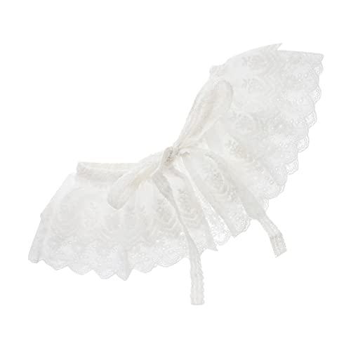 LIFKOME 1stück Eleganter Baumwoll Fake Shirt Kragen Mit Feiner Stickerei Vielseitiger Falscher Kragen Für Damen Für Blusen Und Oberteile Perfektes Accessoire Für Jeden Anlass von LIFKOME