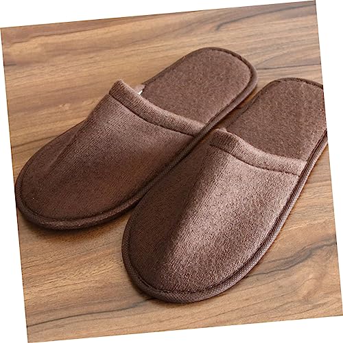 LIFKOME 10 Paare Einweg herren Hausschuhe Groß Kaffee Farbe Rutschfest Leicht Hotel Gäste Slipper Für Saubere Hygiene Zuhause Party Spa LIFKOME 10 Paare Einweg herren Hausschuhe Groß Kaffee Farbe Rutschfest Leicht Hotel Gäste Slipper Für Saubere Hygiene Zuhause Party Spa von LIFKOME