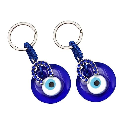 LIFKOME 5 Sets Schlüsselanhänger Schlüsselanhänger Böser Blick Lanyard Schlüsselanhänger Ornament Schlüssel Hängende Tasche Mode-Accessoire 2 Stück * 5 von LIFKOME