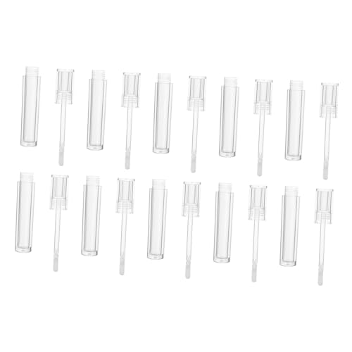 LIFKOME 10 Sätze Transparente Lippenstifthülsen Leer DIY Lipgloss Tuben Lippenöl Behälter für Damen Praktisch Leicht zum Selbermachen und Reisen Geschenkidee von LIFKOME