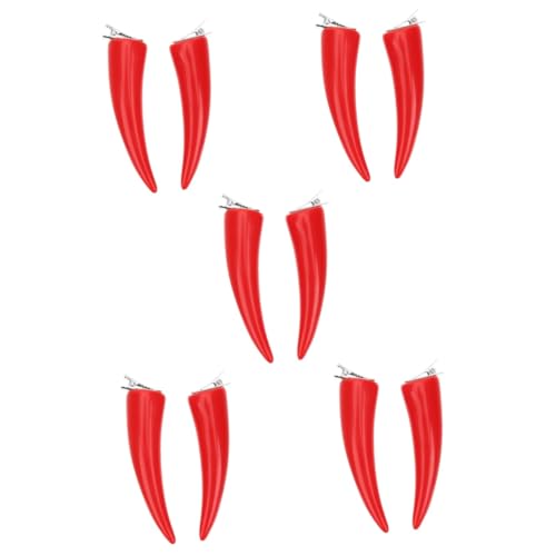 LIFKOME 5 Sets Cosplay Requisiten Böse Ohren Haarnadel Für Mädchen Mode Party Kleid Kostüm Zubehör Für Halloween Maskerade Weihnachten Karneval 2 Stück * 5 von LIFKOME