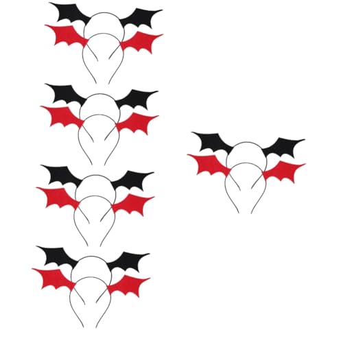 LIFKOME 10stücke Halloween Haarbänder Mit Fledermaus-design Einzigartige Kopfbedeckung Für Festlichkeiten Und Erwachsene Für Kostümpartys Und Halloween-dekoration von LIFKOME