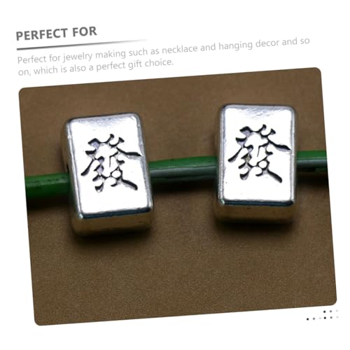 LIFKOME 10 Stück Mahjong-anhänger Schmuckanhänger Diy Verbindungsanhänger Schmuckzubehör Bastelzubehör Für Schmuckherstellung Kompakt Und Filigran LIFKOME 10 Stück Mahjong-anhänger Schmuckanhänger Diy Verbindungsanhänger Schmuckzubehör Bastelzubehör Für Schmuckherstellung Kompakt Und Filigran von LIFKOME