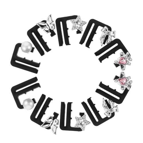 LIFKOME 10 Stück Teiliges Hosengürtel-Verlängerer Verstellbare Taillen-Clips Nähtlos Robuste Bunddehner für Jeans Hosen Röcke Einfach zu Bedienen Abnehmbar Vielseitig Einsetzbar von LIFKOME