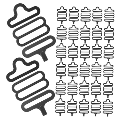 LIFKOME 100 Sätze Metall Fliegen Clips Bow Tie Clasp Verstellbare Krawattenhalter Für Fliege Krawatte Kragenband Ersatz Für Hochzeit Büro Party von LIFKOME