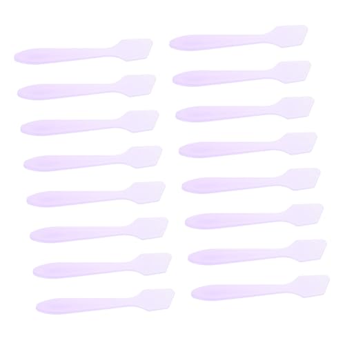 LIFKOME 100 Stück Teiliges Kunststoff Cremelöffel für Gesichtspflege DIY Kosmetikspatel Praktische Make up Löffel zum Abmessen von Creme und Make up für Kosmetikproben und Hautpflege von LIFKOME