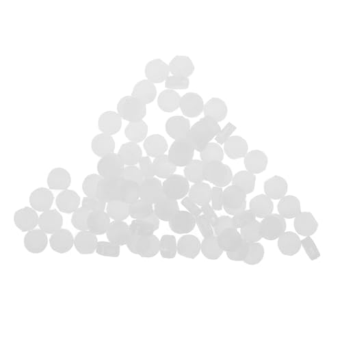 LIFKOME 100 Stück Transparente Silikon Ohrclip Polster Ohrclip Kissen Ohrring Rückseiten Schmerzfrei Rutschfest DIY Schmuckzubehör Ersatzpads von LIFKOME