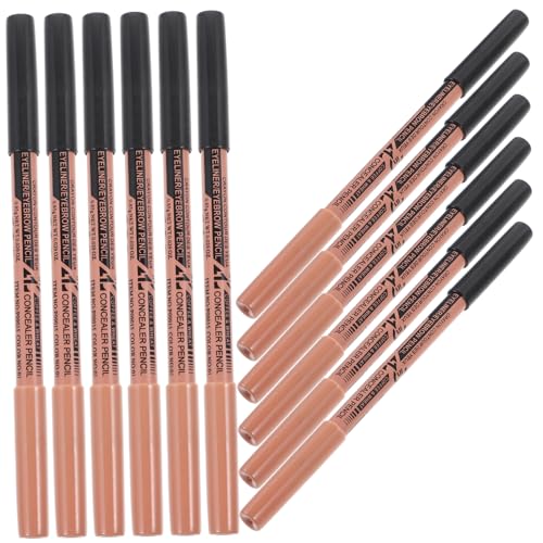 LIFKOME 12Stücke Augenbrauenstifte mit Zwei und Concealer Stift Tragbare Make Up Tools für Damen für Augenbrauen und Abdeckung von Augenringen LIFKOME 12Stücke Augenbrauenstifte mit Zwei und Concealer Stift Tragbare Make Up Tools für Damen für Augenbrauen und Abdeckung von Augenringen von LIFKOME