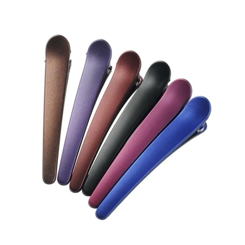 LIFKOME 12 Stück Crease – Haarspangen Mattiert Alligator-positionierungsspangen Für Frauen Und Mädchen Zufällige Farbe von LIFKOME