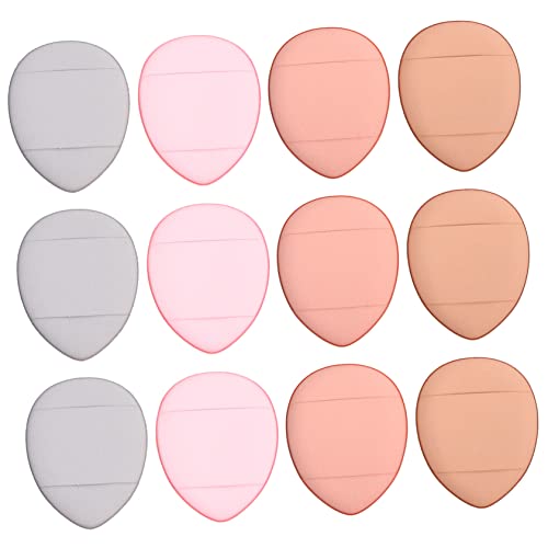 LIFKOME 12stücke Mini Makeup Schwämme Multi-farben Sanfte Puderquasten Für Frauen Zur Anwendung Von Foundation Und Concealer Für Augen Nasenpartie von LIFKOME