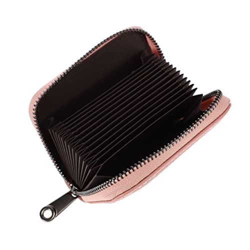 LIFKOME Diebstahlsicheres Kartenpaket Karten Geldbörse Pu-Leder 6 Fächer Reißverschluss Elegante Brieftasche Für Frauen von LIFKOME