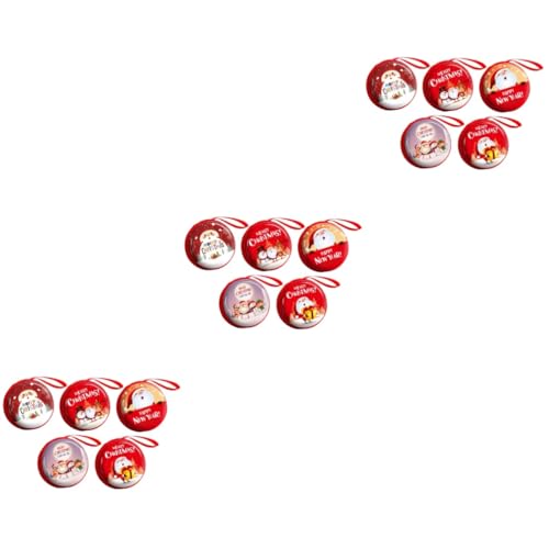 LIFKOME 3er-Set Elegante Weihnachtsgeldbörsen Mit Reißverschluss Geldbörsen Für Geldgeschenke 5 Stück X 3 von LIFKOME