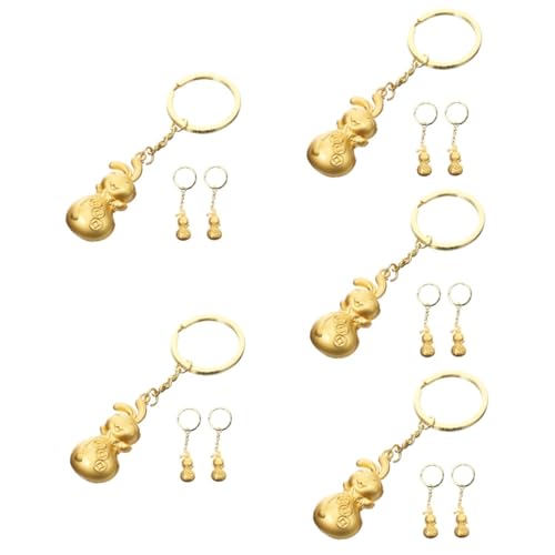 LIFKOME 15 STK Hase Schlüsselanhänger Chinesischer Feng Shui Schlüsselanhänger Colgantes para de Mujer Hasen anhänger hasenanhänger Schlüsselringe Schlüsseldekorationen Geldbeutel-Dekore von LIFKOME