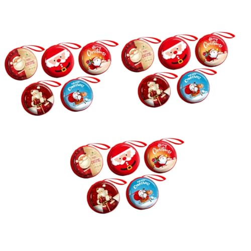 LIFKOME 3 Sets Kreative Weihnachtsgeldbörsen Reißverschlusstaschen Tragbare Geldbörsen Aufbewahrung Für 5 Stück * 3 von LIFKOME