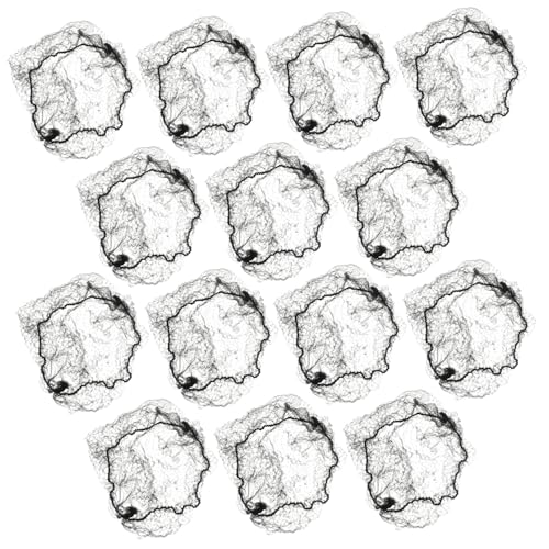 LIFKOME 15 Stück Unsichtbare Haarnetze Für – Miniatur- Aus Elastischem Netz Für Puppen, Kinder Und Damen, Ballett-haar-accessoires, Einfache Aufbewahrung Und Reisen von LIFKOME