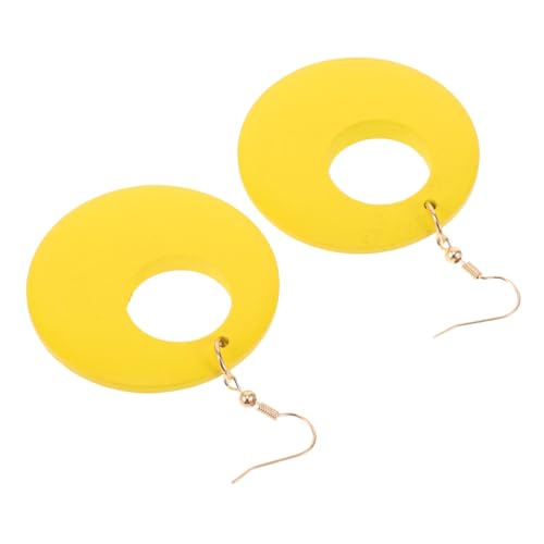 LIFKOME Runde Geometrische Ohrringe Für Damen Leichtes Creolen-design Retro-tropfen-ohrhänger Party-schmuck Für Frauen von LIFKOME