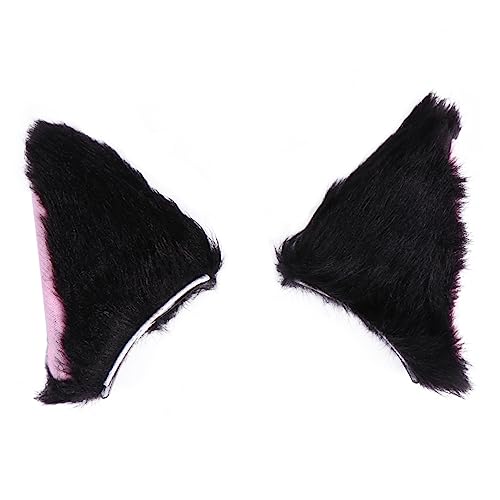 LIFKOME Plüsch-katzenohr-kopfschmuck Katzenohren-haarspange Party-kopfschmuck Cosplay-haarspange Junge Mädchen-haarclip von LIFKOME