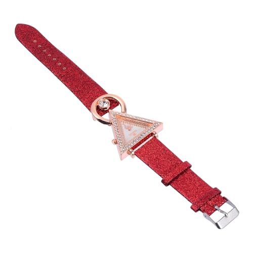 LIFKOME Damen-quarzuhr Mit Lederarmband Modische Damenuhr Quarzuhr Für Frauen Strass Und Intarsien Design Langlebiges Und Robustes Armbanduhr Für Lange Nutzungsdauer von LIFKOME