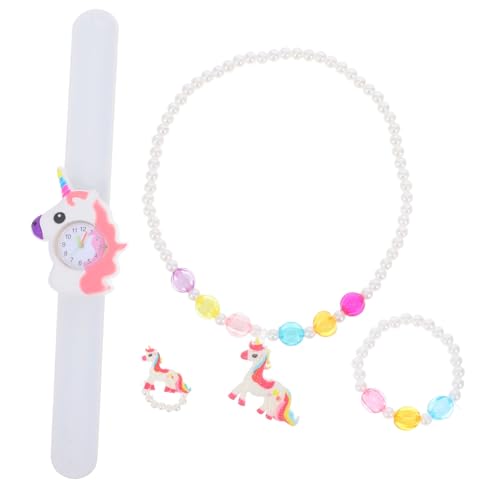 LIFKOME Silikon Junge Mädchen Slap Watch Einhorn Form Halskette Armband Spielzeug Leicht Tragen Freizeit von LIFKOME