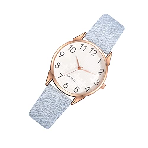 LIFKOME 1stück Damen Quarz Uhr Mit Pu-Armband Stilvolle Analoge Armbanduhr Für Frauen Atmungsaktiv Und Bequem Für Alltag Und Besondere Anlässe Für Freundinnen Und Familie von LIFKOME