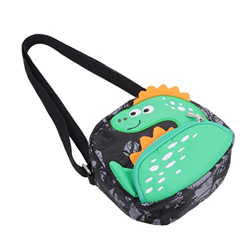 LIFKOME Dinosauriermuster Umhängetasche Canvas-tasche Schultertasche Mit Verstellbaren Trägern Großzügiger Stauraum Für Taschen Schlüssel Andere Kleine Gegenstände von LIFKOME