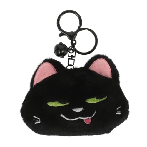 LIFKOME Katzen Münzbörse Plüsch Katzengeldbörse Halter Aufbewahrungstasche Schöne Kleine Tasche von LIFKOME