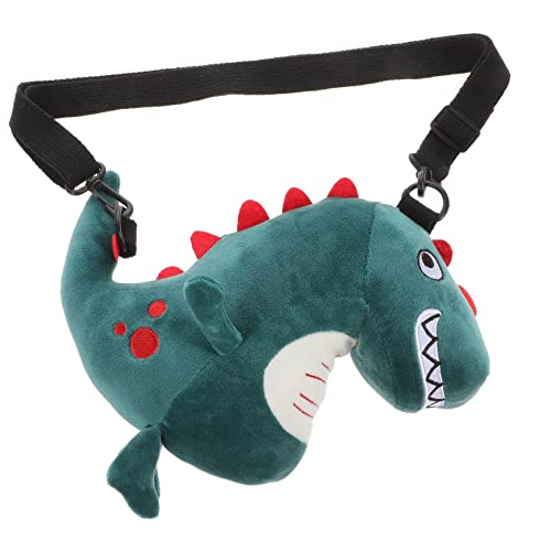 LIFKOME Dinosaurier Geldbörse Plüsch Kleiner Brieftasche Für Kinder Cartoon Münztasche Leicht Und Langlebig Für Mädchen Geschenke Für Geburtstage von LIFKOME