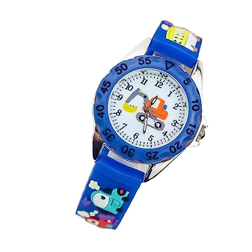 LIFKOME Junge Mädchen Cartoon Armbanduhr Kinderuhr Aus Silikon Mit Cartoon-mustern Präzise Uhrzeit Für Junge Mädchen Leicht Zu Tragen Geschenk Uhr von LIFKOME