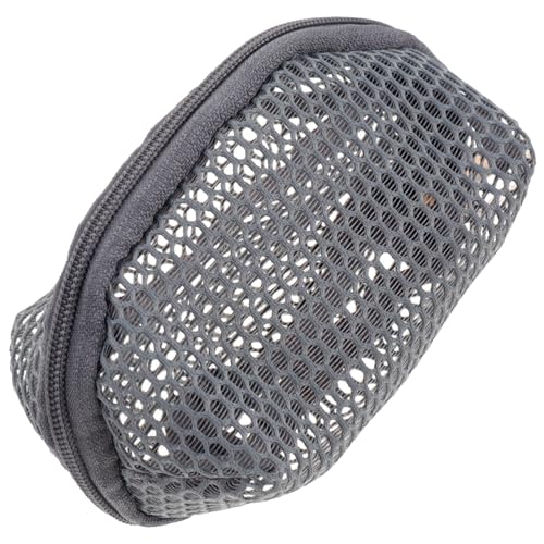 LIFKOME 1Stk Mesh-Aufbewahrungstasche aufbewahrungssack Storage Pockets föiegengittertüten Handtasche Purse Reisetasche Damen Geldbeutel Einfache Geldbörse Mode-Geldbörse Metall Dark Grey von LIFKOME