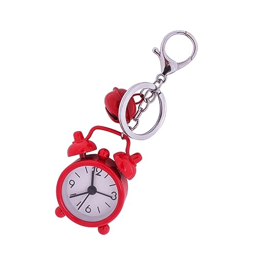 LIFKOME 1stück Mini Alarm Clock Schlüsselanhänger Kreativer Schlüsselring Mit Alarmfunktion Roter Bag Pendant Für Studenten Praktischer Schlüsselanhänger Für Zuhause Und Unterwegs von LIFKOME