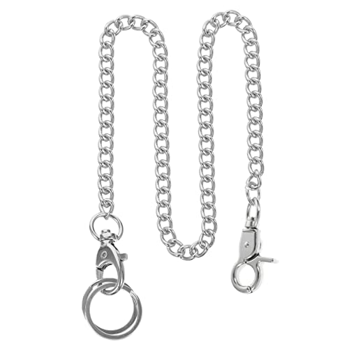 LIFKOME 1Stk Taschenuhr Metallkette Friendship Necklace taschenuhr Kette Taschenclip T-Bar-Taschenuhr Kleidung Mode-Geldbörse hängende Kette Schnallenkette die Kette Hosenkette Punk Weste von LIFKOME