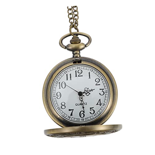 LIFKOME Antike Taschenuhr Hängende Uhr Dekorative -taschenuhr Bekleidungszubehör Vintage von LIFKOME