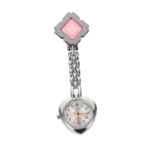 LIFKOME 1stück Herzform Taschenuhr Für Clip Uhr Für Pflegekräfte Verwendung Präzise Zeitmessung Design Langlebige von LIFKOME