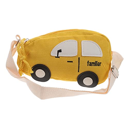 LIFKOME 1Stück Cartoon Umhängetasche für Mini Handtasche mit Verstellbaren Trägern Sicherer Reißverschluss Langlebig Hautfreundlich für Kleinkinder von LIFKOME