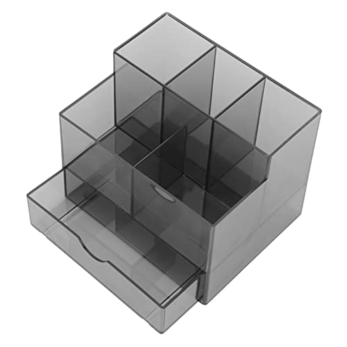 LIFKOME 1Stück Desktop Organizer für Nagelkunst Aufbewahrungsbehälter mit Transparent Langlebig und Praktisch für Maniküre und Nagelsalon zur Ordentlichen Gestaltung von LIFKOME