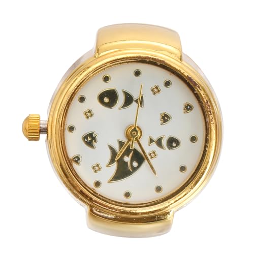 LIFKOME Fingeruhr Für Damen Mit Katzenmotiv Verstellbare Ringuhr Hochwertigem Material Modisches Accessoire Für Mädchen Und Frauen Als Für von LIFKOME