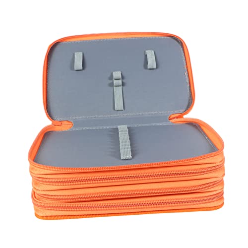 LIFKOME Buntstiftetui Mit Fächern Steckplätze Handliche Bleistifttasche Stiftehalter Stiftbehälter Für Malen Und Zeichnen Organisation Im Koffer von LIFKOME